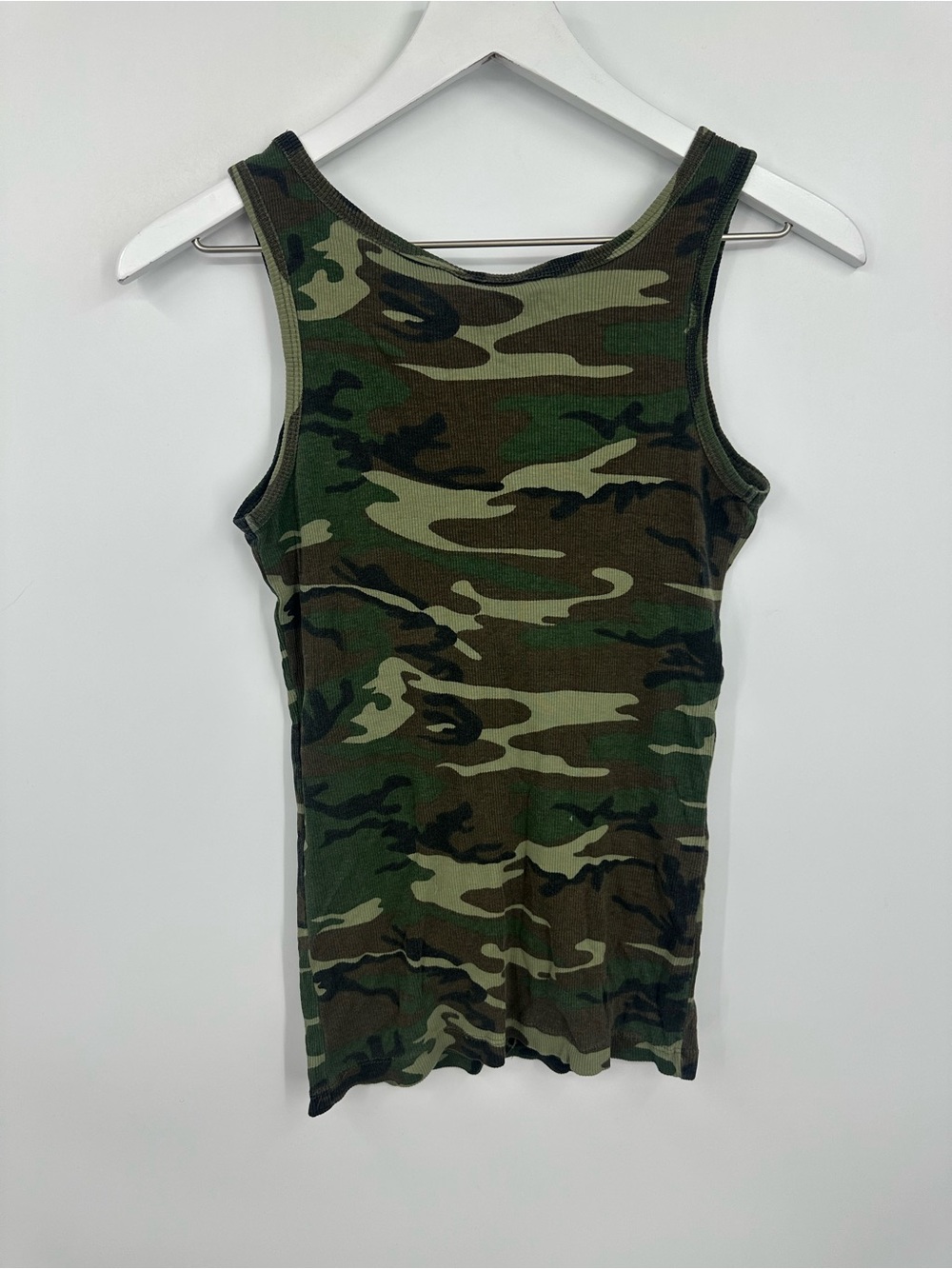 Roxy Paradise Vintage Y2K Camouflage Tank Top Size Medium Streetwear Grunge - Picture 2 of 8